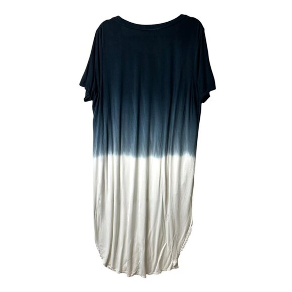 Ava & viv blue ombré high low top women’s size 1X - Picture 3 of 7